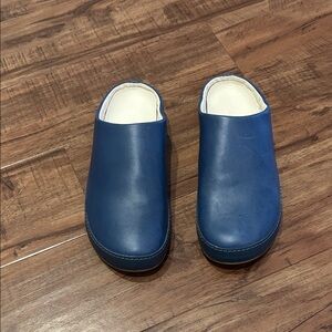 OluKai Men's Navy Slip-On Loafers